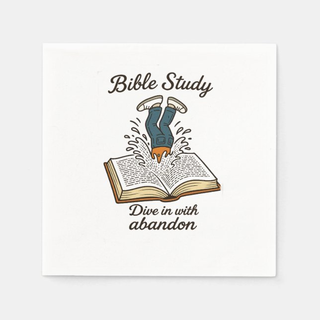 Bible study invitation napkins (Front)
