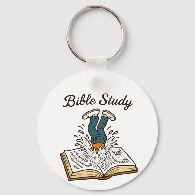 Bible Study Keychain (Front)