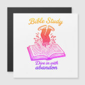 Bible study magnetic card (Front/Back)