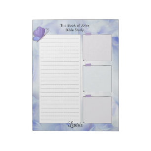 Bible Study Notepaper Personalized Notepad