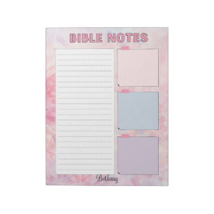 Bible Study Notepaper Personalized Notepad