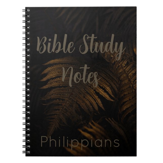 Bible Study-Philippians Notebook (Front)