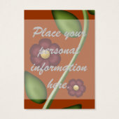 Bible Study Profile Card (Back)