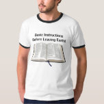 Bible T-shirt at Zazzle