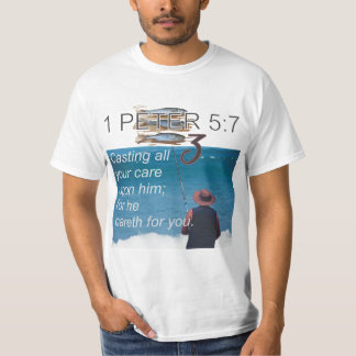 Bible T Shirt Day 3, 1 PETER 5:7