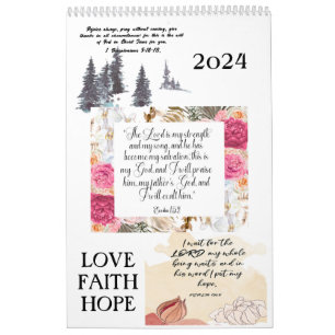 Bible Verse 2024 Calendar