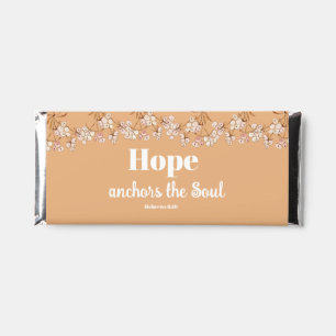 Bible Verse about Hope Hershey Bar Favors