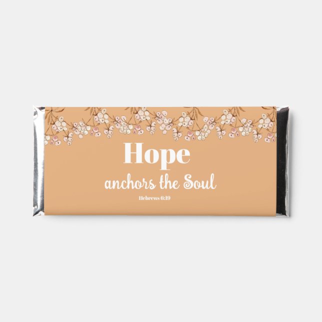 Bible Verse about Hope  Hershey Bar Favors (Front)