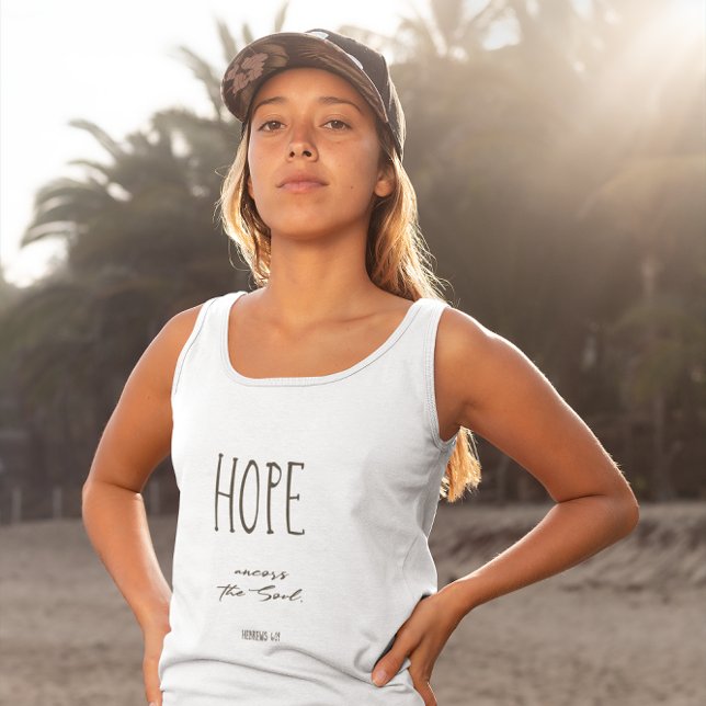 Bible verse about Hope Tank Top (Creator Uploaded)