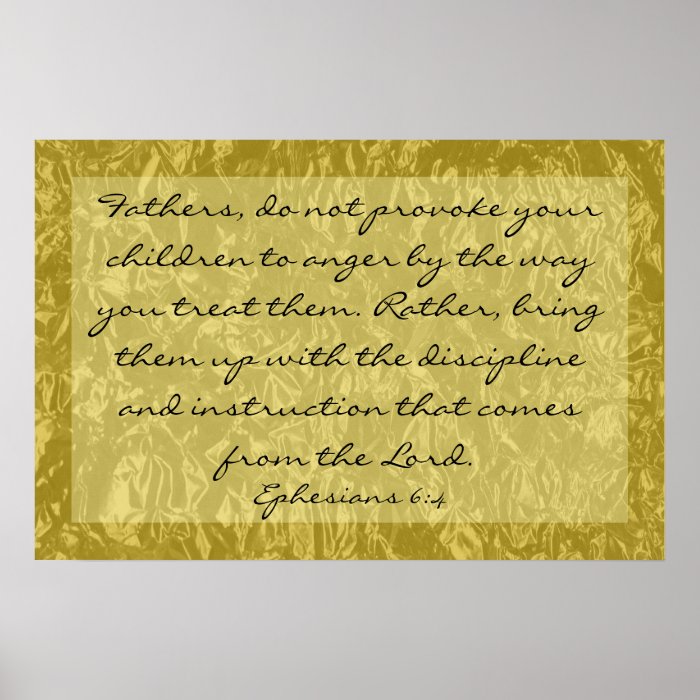 bible verse about raising children Ephesians 64 Print