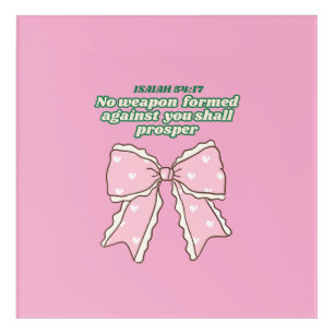 Bible verse acrylic wall art, christian wall art