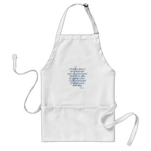 Bible Verse Apron
