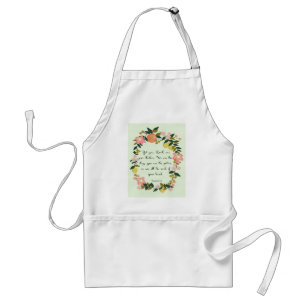 Bible Verse Art - Isaiah 64:8 Adult Apron