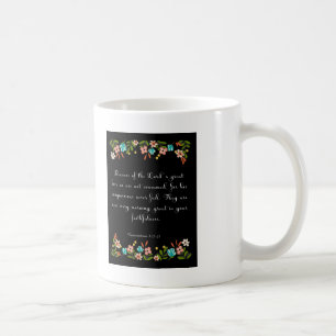 Bible Verse Art - Lamentation 3:22-23 Coffee Mug