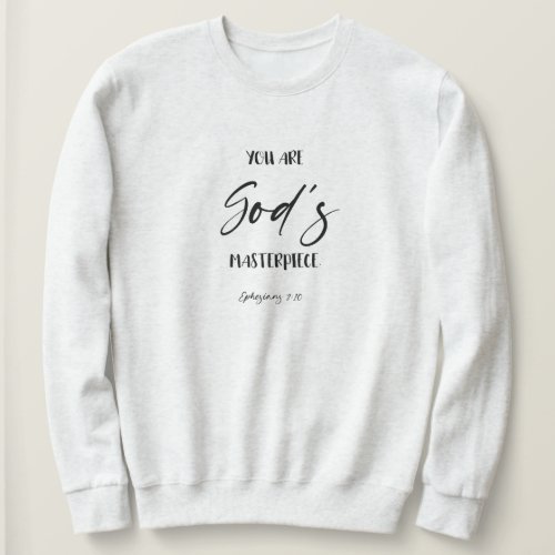 Bible Verse Ash Woman Sweatshirt