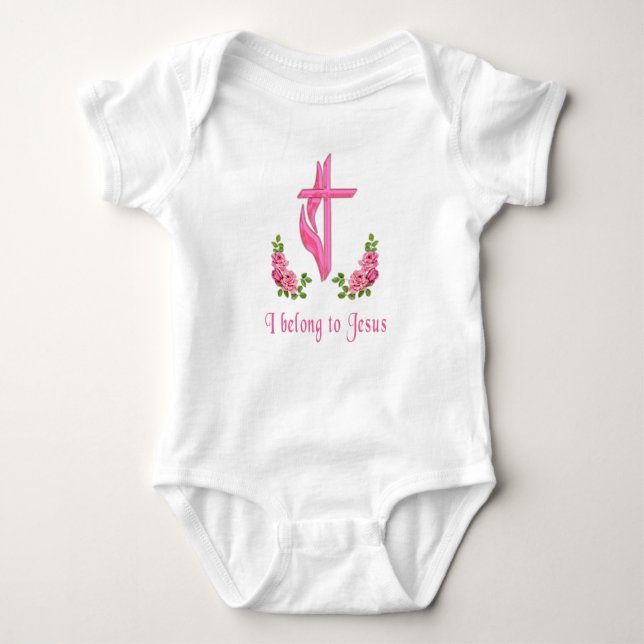 Bible Verse  Baby Bodysuit (Front)
