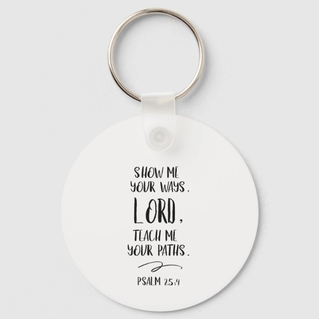 Bible verse Blue splash Tote Bag Keychain (Front)