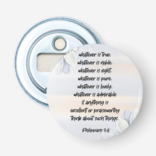 Bible Verse     Bottle Opener (Front)