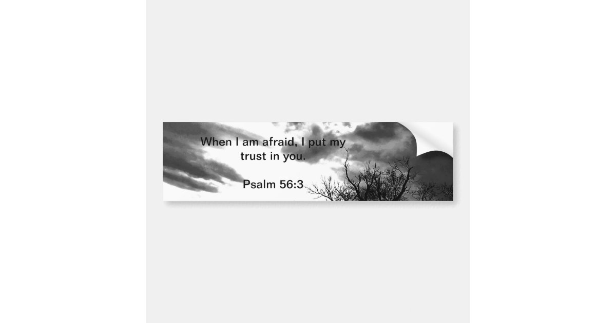 Bible verse bumper sticker Zazzle