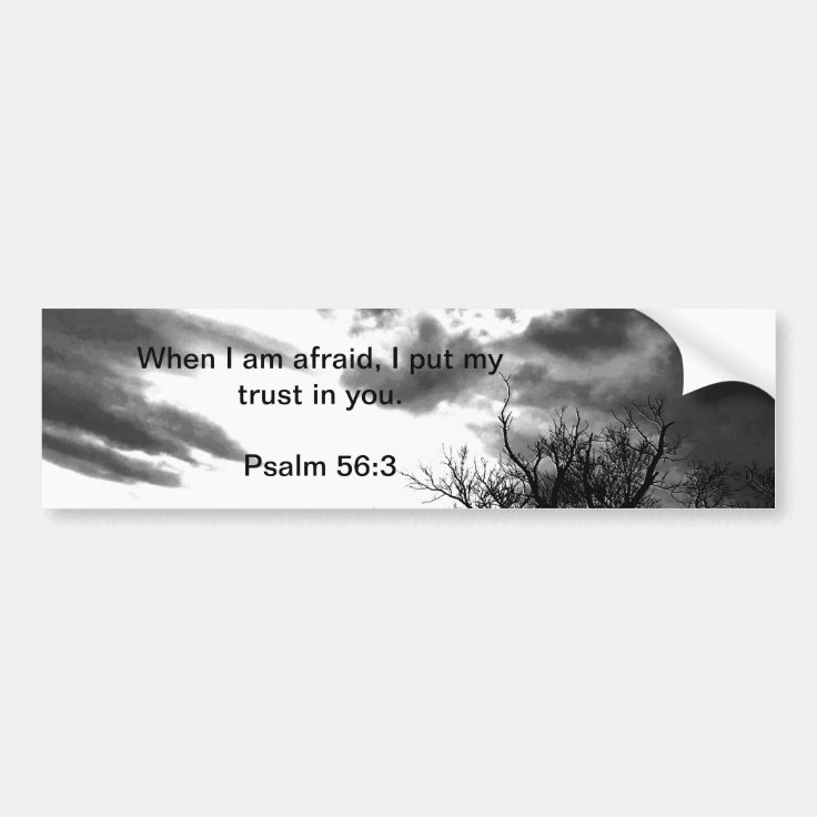 Bible verse bumper sticker Zazzle