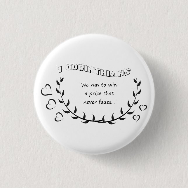 Bible Verse Button (Front)