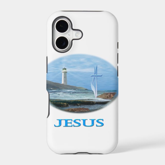 Bible Verse Case-Mate iPhone Case (Back)