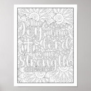 Coloring Page Posters for Sale