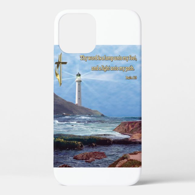 Bible Verse Christian Case-Mate iPhone Case (Back)