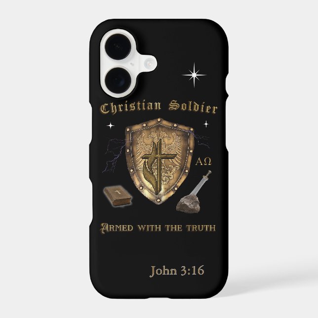 Bible Verse Christian Case-Mate iPhone Case (Back)
