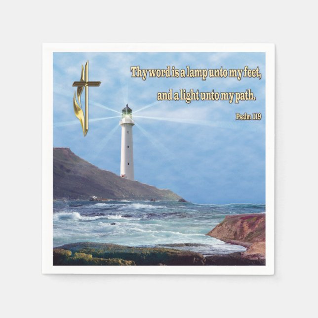Bible Verse Christian Napkins (Front)