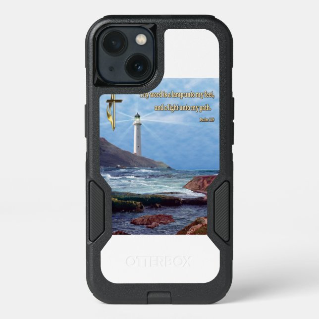 Bible Verse Christian Otterbox iPhone Case (Back)