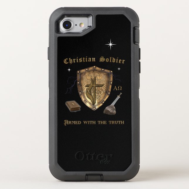 Bible Verse Christian Otterbox iPhone Case (Back)