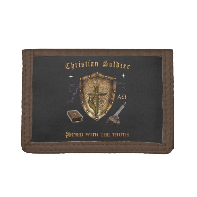 Bible Verse Christian Trifold Wallet (Front)