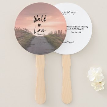Bible Verse Church Hand Fan by Christian_Quote at Zazzle