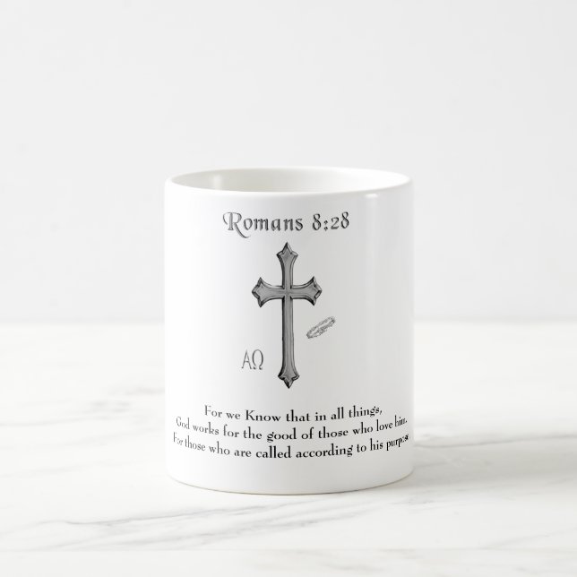 Bible verse coffee mug (Center)