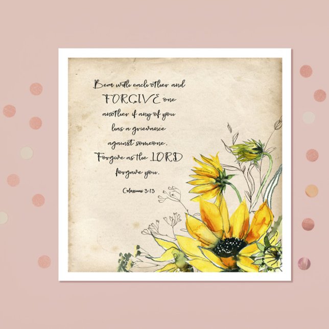 Bible verse Collosians Paper  Napkins (Creator Uploaded)
