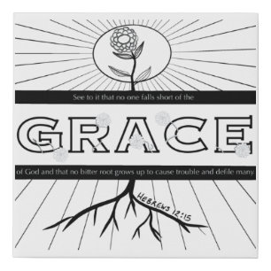 Bible verse coloring faux canvas print