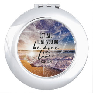 Bible Verse Compact Mirror