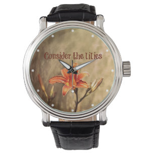 Bible Verse: Consider the Lilies Watch