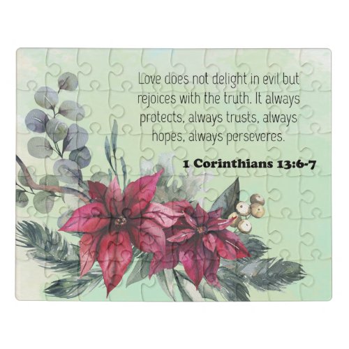 Bible Verse Corinthians scripture Jigsaw Puzzle