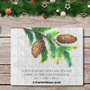 Bible Verse Corinthians scripture Jigsaw Puzzle