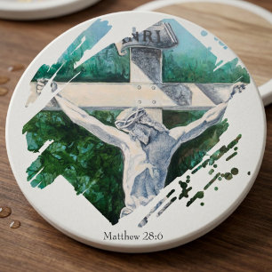 Bible Verse Cross Coasters