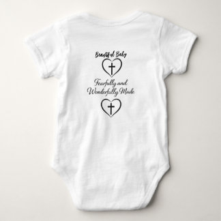 Bible Verse Custom Baby Bodysuit 