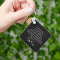 Bible Verse Custom Christian Gift Keychain | Zazzle