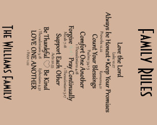 family bible verses home décor furnishings pet supplies zazzle