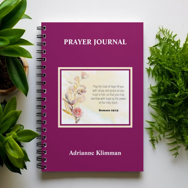 Bible Verse Floral Prayer Journal (Creator Uploaded)