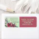 Bible verse floral Return Address Label | Zazzle