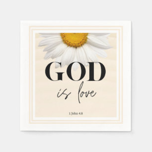 Bible verse Floral scripture  Napkins