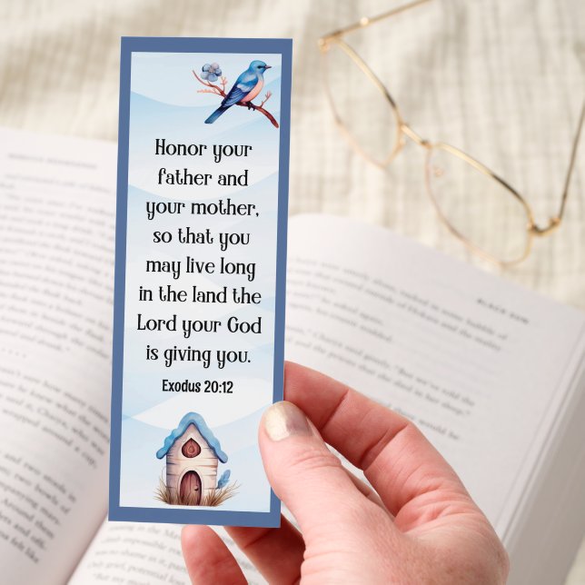 Bible Verse For Kids Bookmarks (Hand)