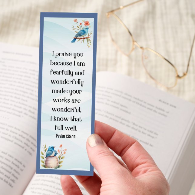 Bible Verse For Kids Bookmarks (Hand)